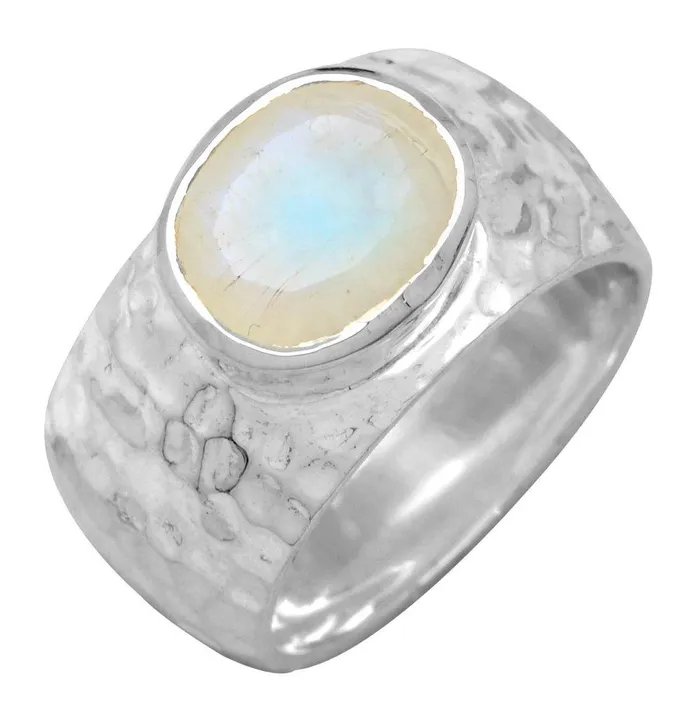 Rings Rainbow Moonstone Ring YoTreasure