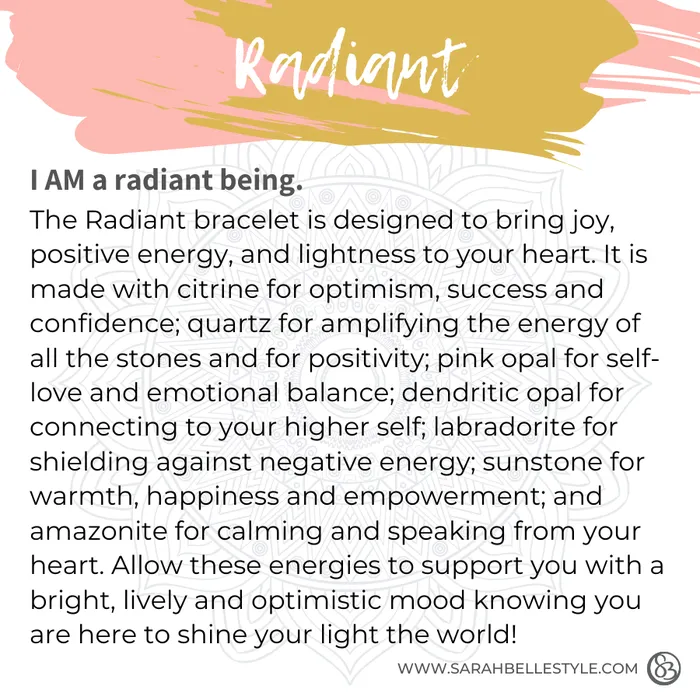 Sarah Belle Bracelets Radiant Stacking Bracelet