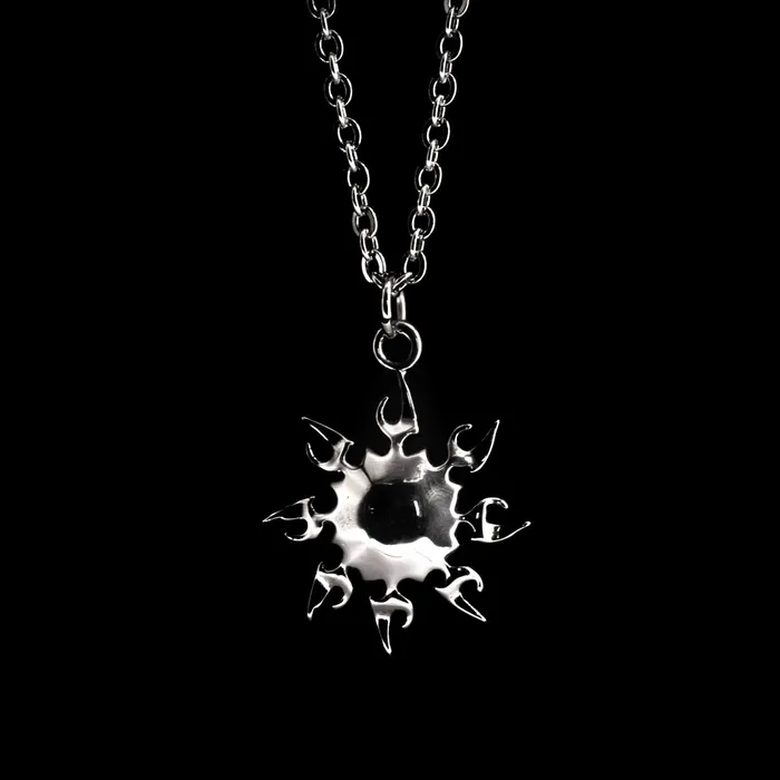 Tribal Sun Pendant Chain Personal Fears Necklaces