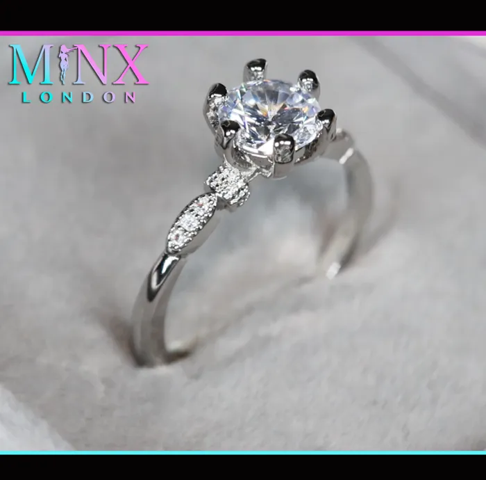 Womens Diamond Engagement Ring Womens Silver Diamond Wedding Ring Lab Diamonds London Rings Womens Diamond Engagement Ring Womens Silver Diamond Wedding Ring Lab Diamonds London Rings