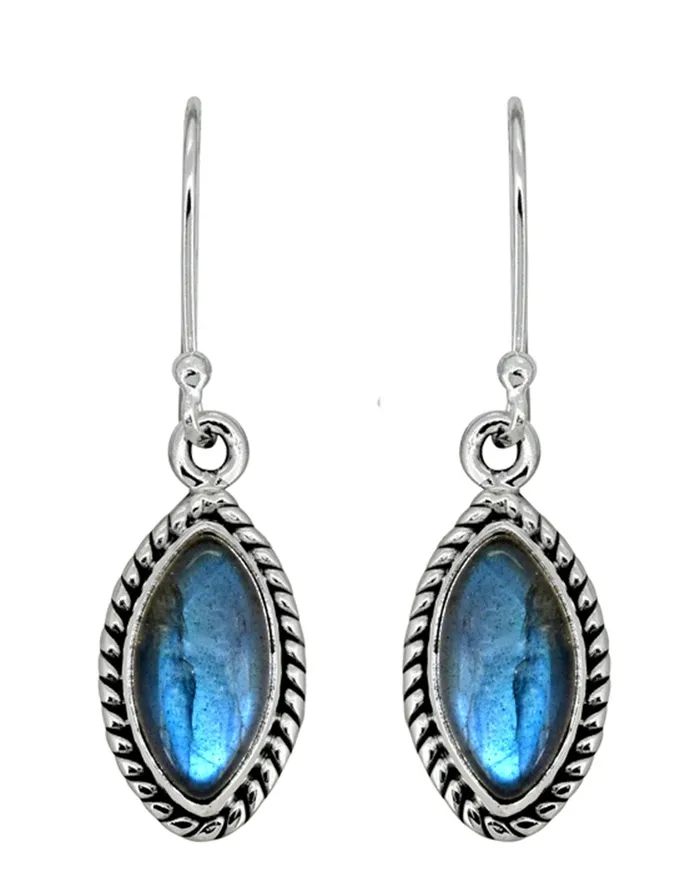 YoTreasure 145 Labradorite Solid 925 Sterling Silver Dangle Earrings Jewelry Earrings YoTreasure 145 Labradorite Solid 925 Sterling Silver Dangle Earrings Jewelry Earrings