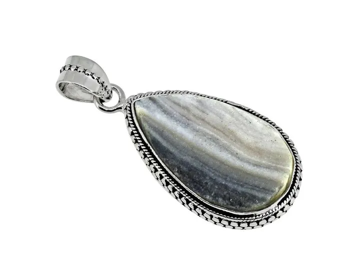 YoTreasure Necklaces 181 Desert Druzy Quartz Solid 925 Sterling Silver Chain Pendant Jewelry